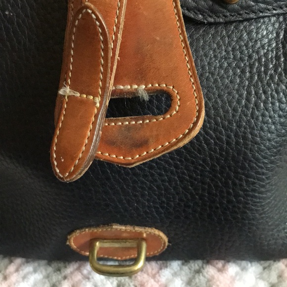 Navy blue used cute hand held purse - Picture 6 of 8